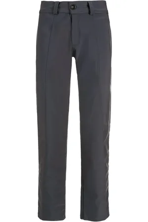 AMIR SLAMA Tief sitzende Straight-Leg-Hose