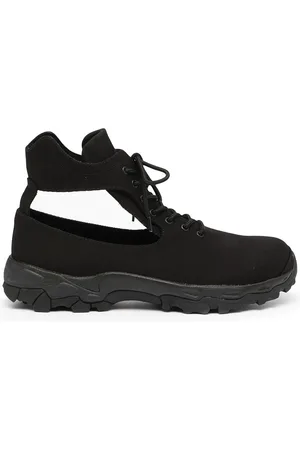 YOHJI YAMAMOTO High-Top-Sneakers aus Canvas