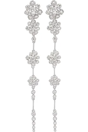 ANNOUSHKA 18kt Weißgoldohrringe mit Diamanten