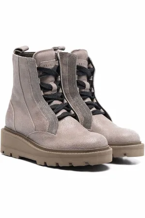 Brunello Cucinelli Stiefeletten mit Schnürung