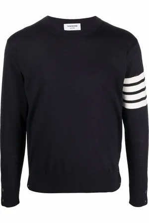 Thom Browne Gestrickter Pullover mit Streifen
