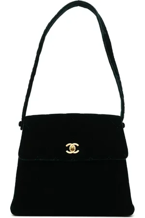 CHANEL 1998 CC Handtasche mit Rautensteppung