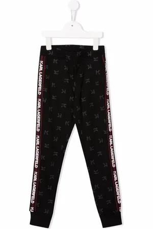 Karl Lagerfeld Jogginghose mit Logo-Streifen