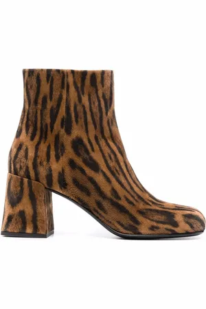 Miu Miu Stiefel mit Print 80mm