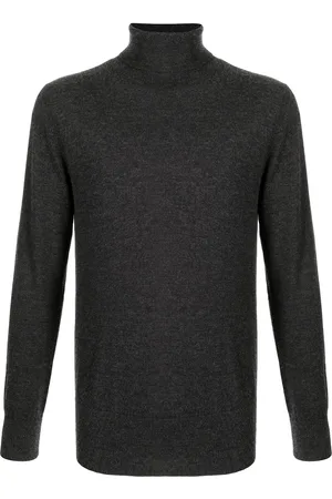N.PEAL Fein gestrickter Rollkragenpullover