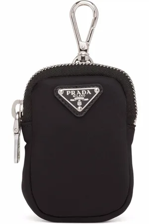 Prada Portemonnaie mit Logo-Schild