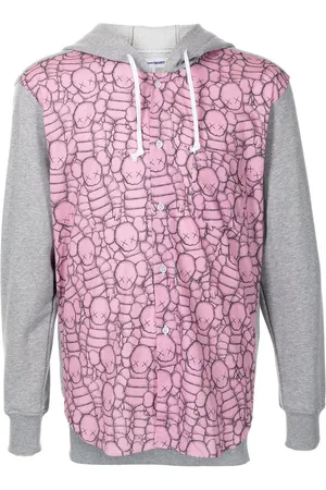 Comme des Garçons Hoodie in Colour-Block-Optik