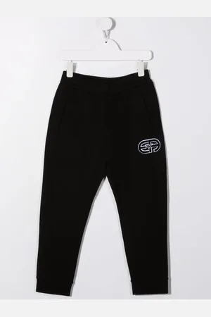 Emporio Armani Jogginghose mit Logo-Patch