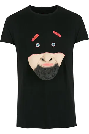 AMIR SLAMA T-Shirt mit grafischem Print