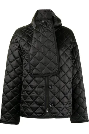GOEN.J Gesteppte Oversized-Jacke