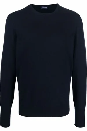 DRUMOHR Klassischer Kaschmirpullover
