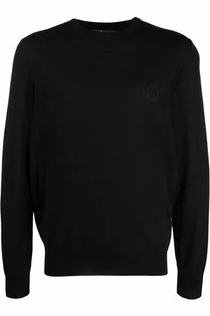 BILLIONAIRE Pullover mit Logo-Prägung