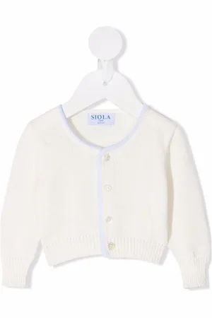 SIOLA Cardigan mit Kontrastdetails