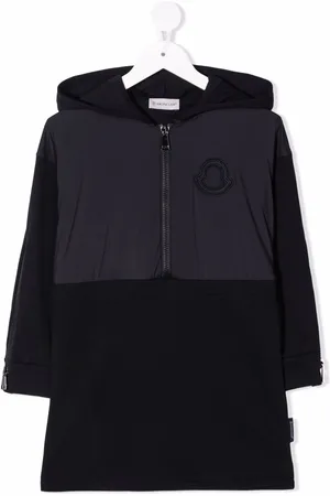 Moncler Kapuzenkleid mit Reißverschluss