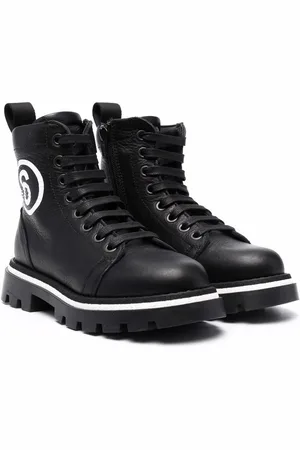 Maison Margiela Stiefeletten mit Logo-Print
