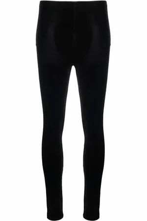 Alchemy X Lia Aram Skinny-Hose in Samtoptik