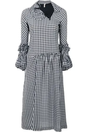 Comme des Garçons Kleid mit Vichy-Karomuster