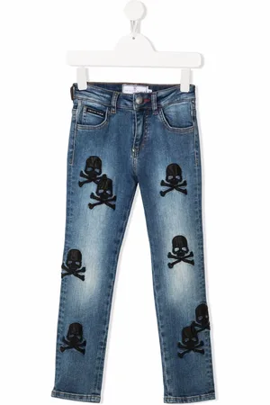 Philipp Plein Bestickte Jeans