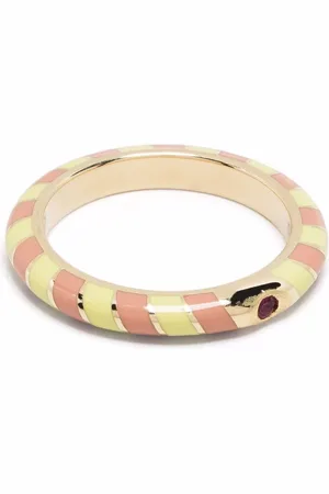 Alice Cicolini 14kt Memphis Candy Gelbgoldring mit Saphiren