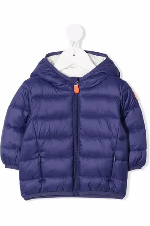 save the duck Gefütterte Jacke mit Logo-Patch