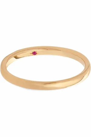 ANNOUSHKA 18kt Gelbgoldring mit Rubin
