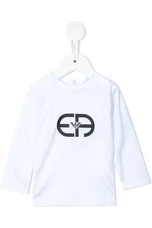 Emporio Armani Langarmshirt mit Logo-Print