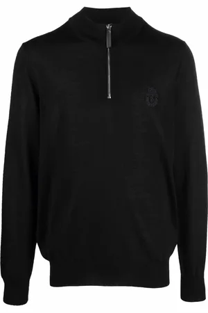 BILLIONAIRE Pullover mit Reißverschluss