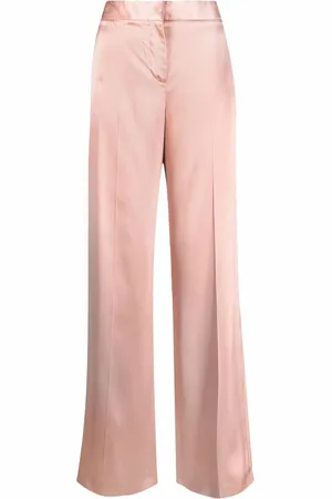 Alexander McQueen Hose in Satinoptik