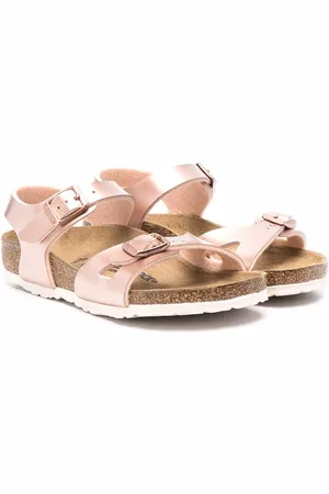 Birkenstock Sandalen im Metallic-Look