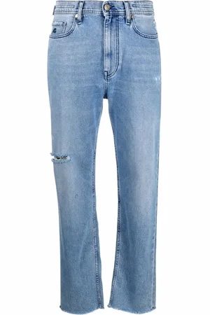 Jacob Cohen Boyfriend-Jeans mit hohem Bund