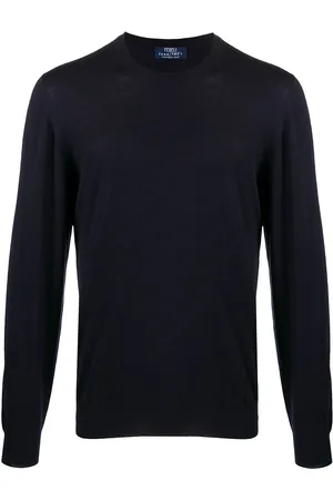 FEDELI Pullover mit Rundhalsausschnitt