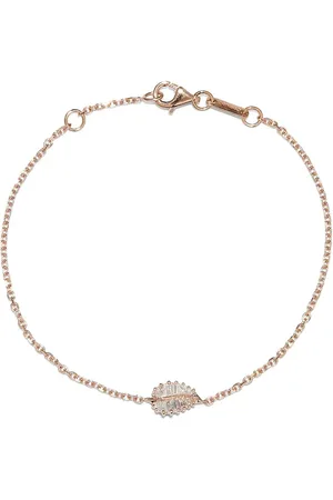 Anita Palm Leaf Armband mit Diamanten