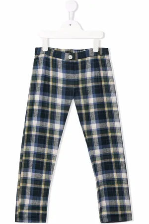 SIOLA Schmale Hose mit Karomuster