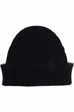 Barrie Gerippte Kaschmirbeanie