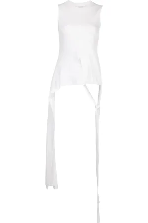 ROSETTA GETTY T-Shirt mit Knotendetail