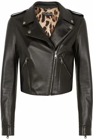 Dolce & Gabbana Bikerjacke aus Leder