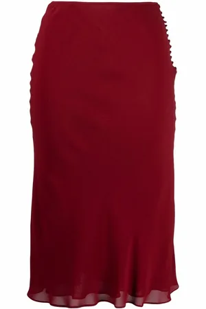 Dior 1990 Rock mit hohem Bund