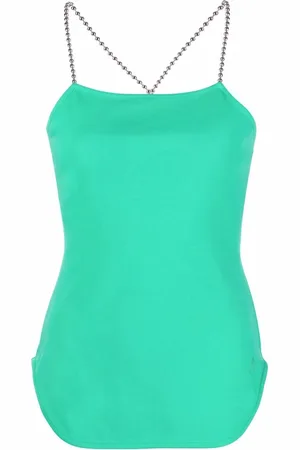 The Attico Top mit Ketten