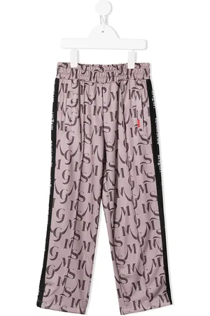 Msgm Hose mit Monogramm-Print