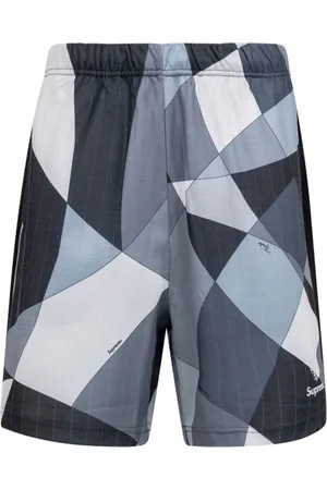 Supreme X Emilio Pucci Joggingshorts mit Fantasia-Print