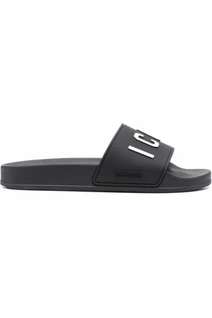 Dsquared2 "Pantoletten mit ""Icon""-Print"