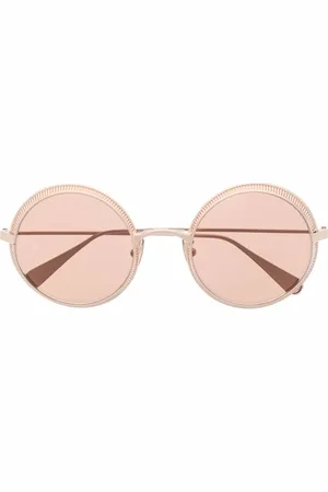 Omega Sonnenbrille mit rundem Gestell