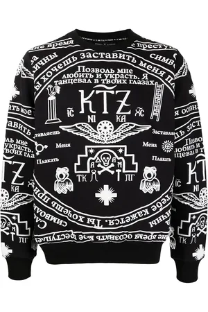 KTZ Sweatshirt mit Kirchen-Print