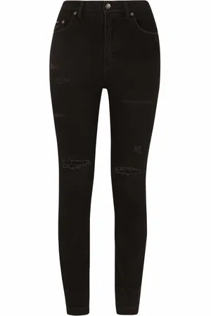 Dolce & Gabbana Audrey Skinny-Jeans im Distressed-Look