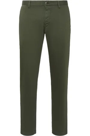 Philipp Plein Schmale Chino mit Hexagon-Patch