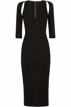 Dolce & Gabbana Midikleid mit Cut-Outs