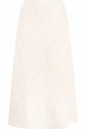 Jil Sander Gestrickter Midirock