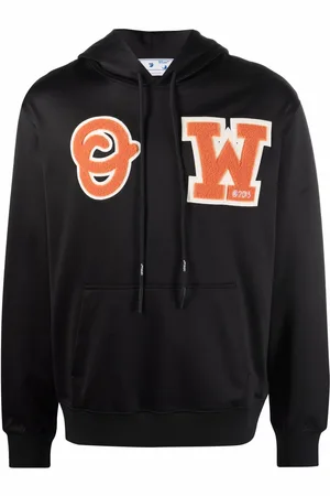 OFF-WHITE Hoodie mit Logo-Patch