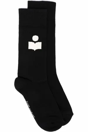 Isabel Marant Siloki Intarsien-Socken mit Logo