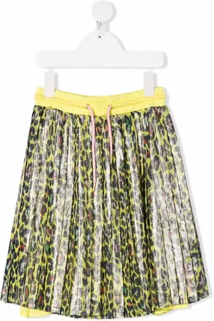 Marc Jacobs Faltenrock mit Leoparden-Print